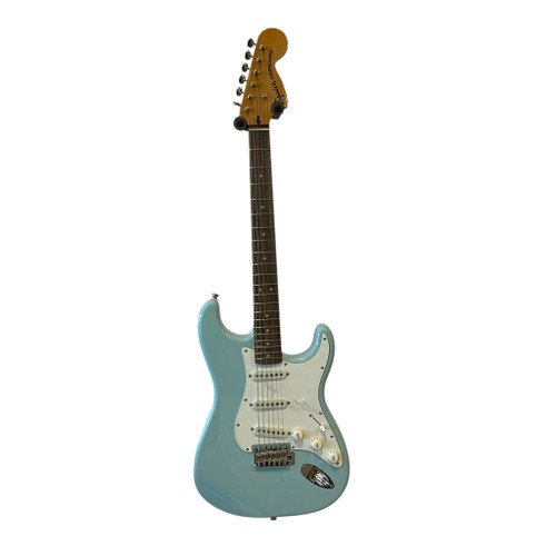 Vist Large View of Product Image Which is Used Squier FSR CLASSIC VIBE 70S STRAT S Type Electric Guitar Blue 6-String