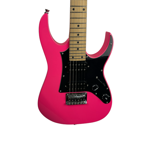 Vist Large View of Product Image Which is Used Ibanez GIO MIKRO S Type Electric Guitar Pink 6-String