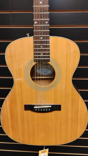 Vist Large View of Product Image Which is Used Fender FA-125S Solid Top Acoustic Guitar Wood