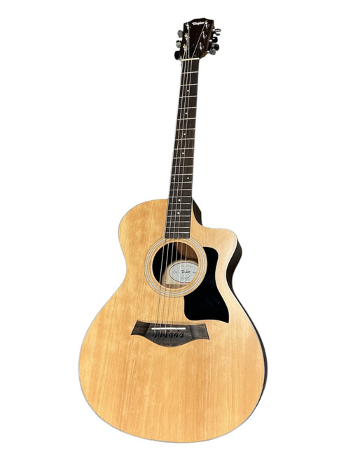 Vist Large View of Product Image Which is Used Taylor 112CE Laminate Top Acoustic Guitar Natural