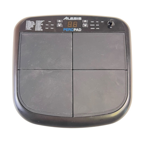 Vist Large View of Product Image Which is Used Alesis PercPad 4-Pad Electronic Percussion Multi-Pad Drum Instrument (No Power Supply)