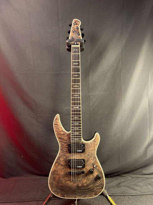 Vist Large View of Product Image Which is Used Michael Kelly VEX Offset Double Cutaway Electric Guitar Brown 6-String