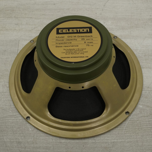 Vist Large View of Product Image Which is Used Celestion G-12M Greenback Speaker