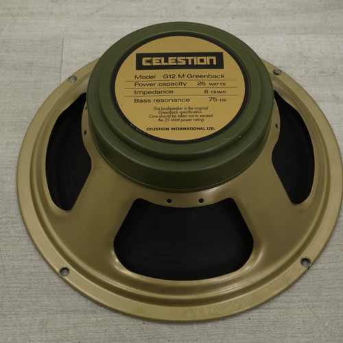 Vist Large View of Product Image Which is Used Celestion G-12M Greenback Speaker