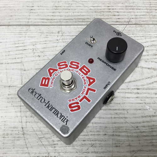 Vist Large View of Product Image Which is Used Electro Harmonix Bass Balls Twin Dynamic Filter Pedal