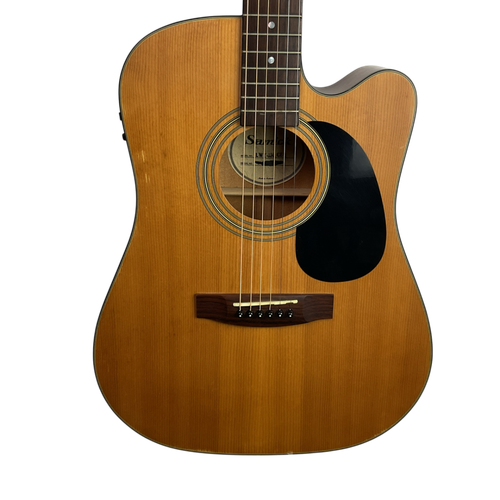 Vist Large View of Product Image Which is Used Samick LWT-030 CEQ Laminate Top Acoustic Guitar Natural