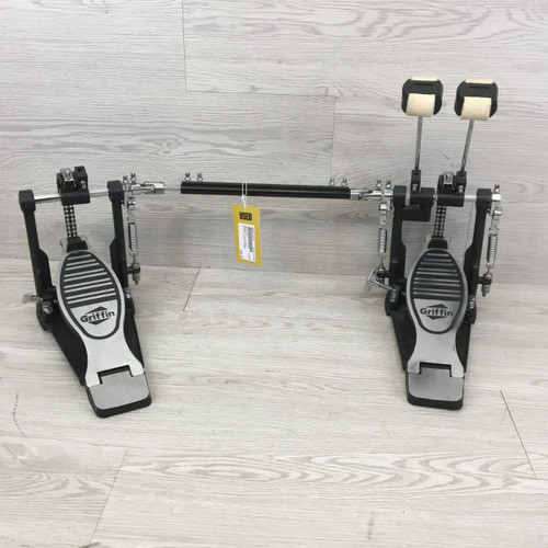 Vist Large View of Product Image Which is Used Griffin DOUBLE KICK PEDAL Kick Drum Pedal