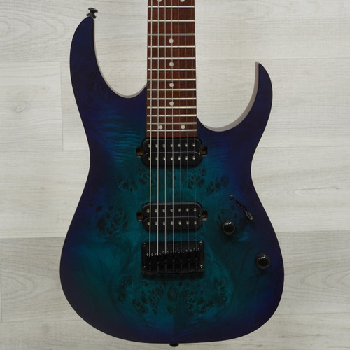 Vist Large View of Product Image Which is Used Ibanez RG7421PB Electric Guitar Blue