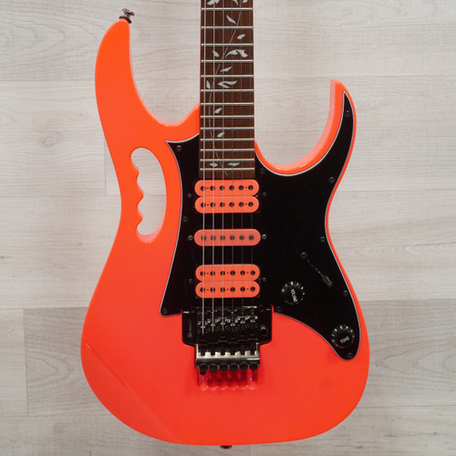 Vist Large View of Product Image Which is Used Ibanez Jemjrsp Electric Guitar Pink