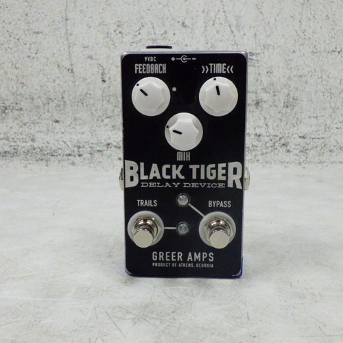 Vist Large View of Product Image Which is Used Greer Amps BLACK TIGER   Delay Pedal
