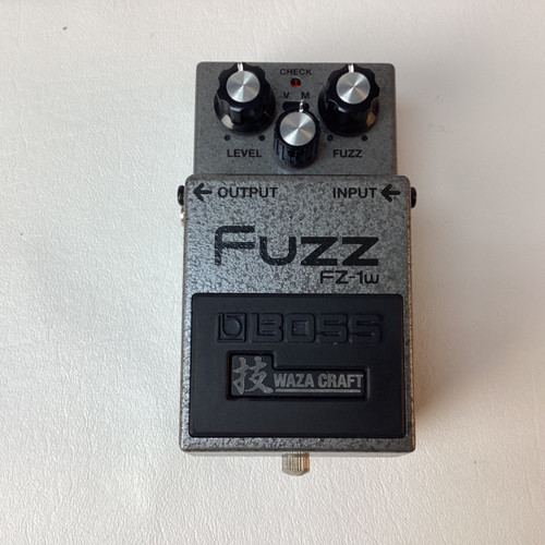 Vist Large View of Product Image Which is Used Boss FZ-1W WAZA FUZZ Fuzz Pedal