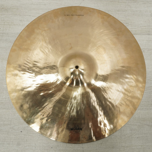 Vist Large View of Product Image Which is Used Wuhan Medium Thin Crash Ride Cymbal 22 - Inch