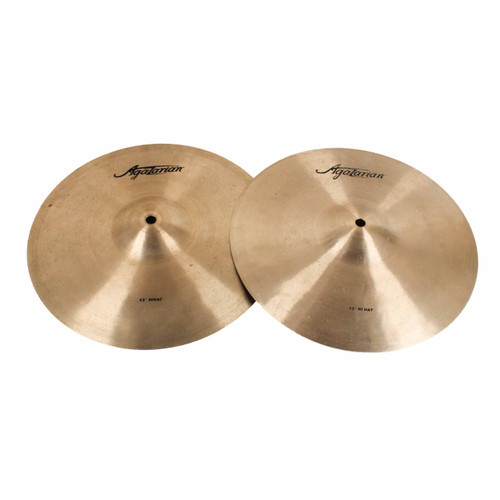 Vist Large View of Product Image Which is Used Agazarian HI HATS 13 Hi Hat Cymbals 13"