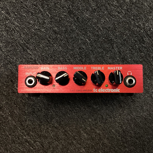 Vist Large View of Product Image Which is Used TC Electronic BAM200 Rackmount Bass Amplifier Head