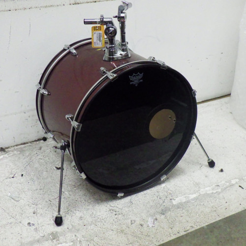 Vist Large View of Product Image Which is Used Sound Percussion 5 PIECE DRUM KIT W/ HARDWARE Drum Shells and Hardware Red