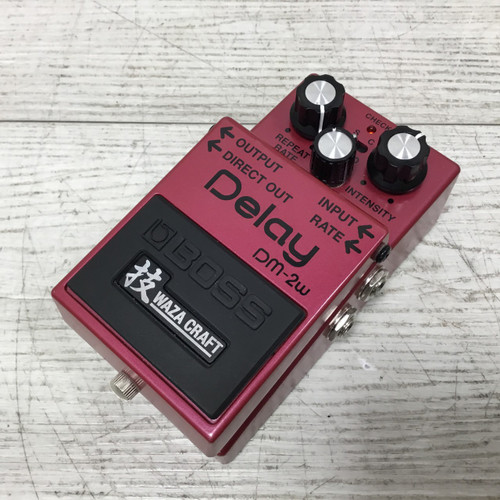 Vist Large View of Product Image Which is Used Boss DM-2W Waza Craft Delay Pedal