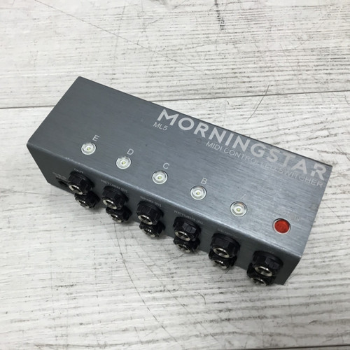 Vist Large View of Product Image Which is Used Morningstar Engineering ML 5 MIDI Controlled Switcher Pedal