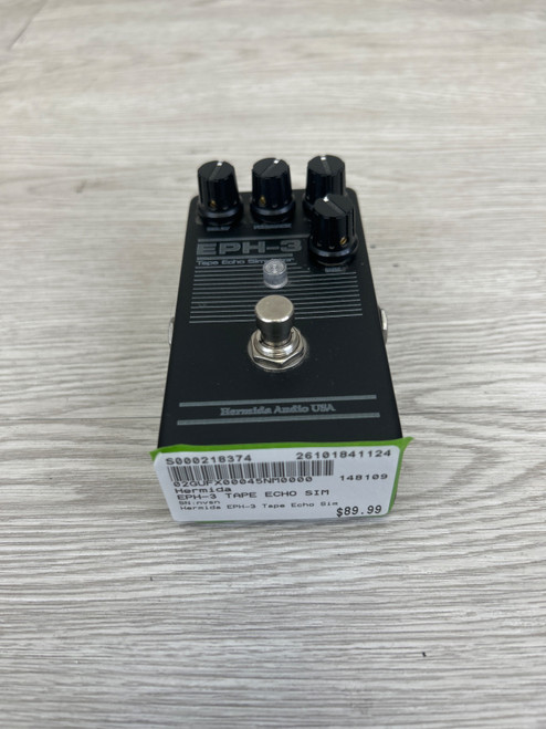 Vist Large View of Product Image Which is Used Hermida EPH-3 TAPE ECHO SIM Delay Pedal