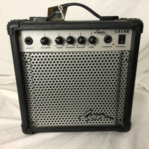Vist Large View of Product Image Which is Used Lyon LA15B Bass Combo Amplifier Other