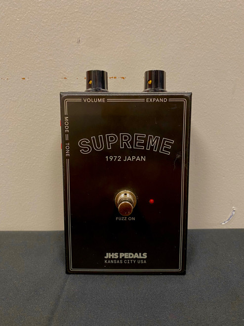 Vist Large View of Product Image Which is Used JHS Pedals SUPREME 1972 JAPAN FUZZ Fuzz Pedal
