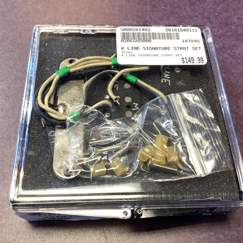 Vist Large View of Product Image Which is Used K LINE SIGNATURE STRAT SET Guitar Pickup