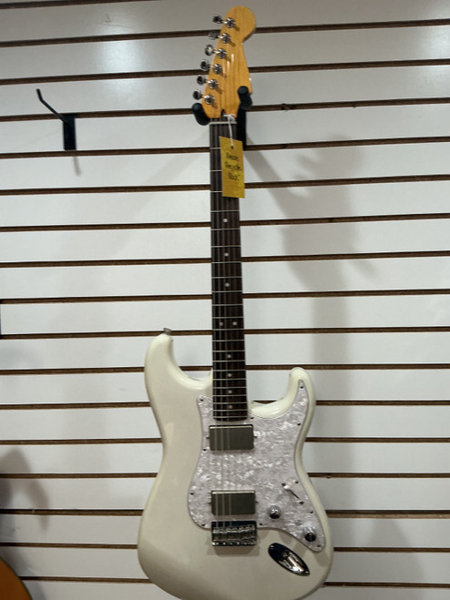Vist Large View of Product Image Which is Used PARTSCASTER XGP BODY GUITAR FETISH PU S Type Electric Guitar White 6-String
