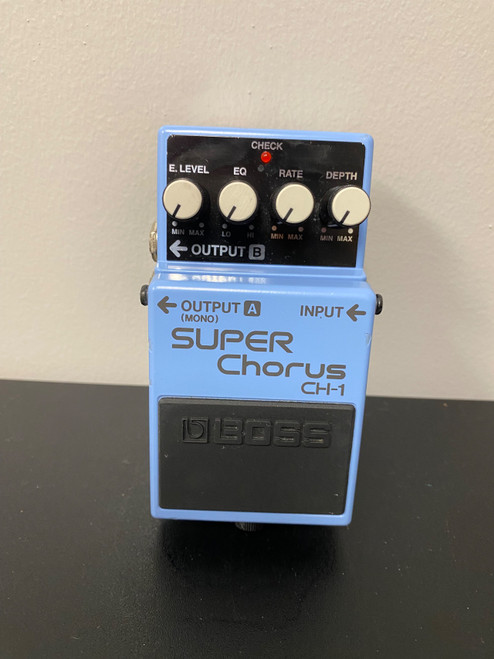 Vist Large View of Product Image Which is Used Boss CH-1 SUPER CHORUS PEDAL Chorus Pedal