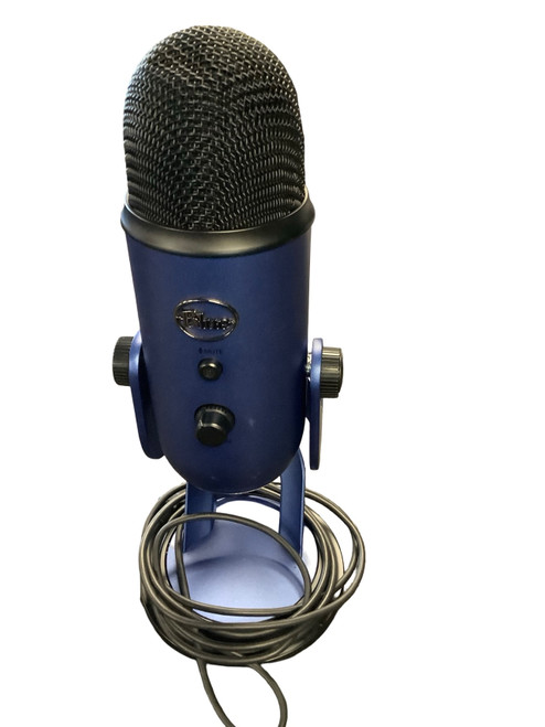 Vist Large View of Product Image Which is Used Blue YETI USB Condenser Microphone