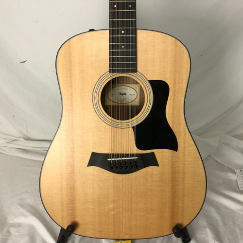Vist Large View of Product Image Which is Used Taylor 150E Solid Top Acoustic Guitar Wood