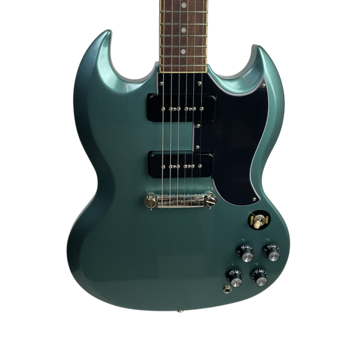 Vist Large View of Product Image Which is Used Epiphone SG SPECIAL P90 SG Type Electric Guitar Blue 6-String