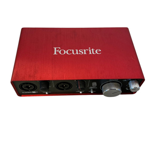 Vist Large View of Product Image Which is Used Focusrite 2I2 2ND GEN Computer Interface 2 A/D Recording Inputs