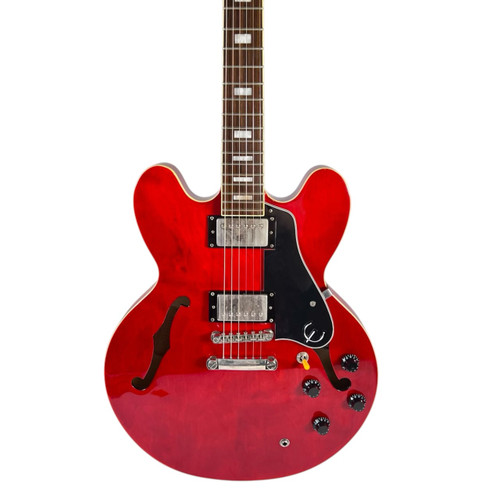 Vist Large View of Product Image Which is Used 2012 Epiphone ES-335 PRO Semi-Hollow Body - Cherry Red