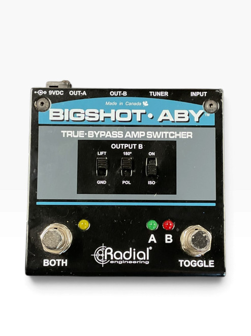 Vist Large View of Product Image Which is Used Radial Engineering BIGSHOT ABY Switch Pedal