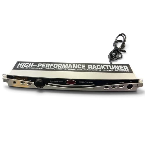 Vist Large View of Product Image Which is Used Behringer BTR2000 RACK MOUNT TUNER Rackmount Tuner