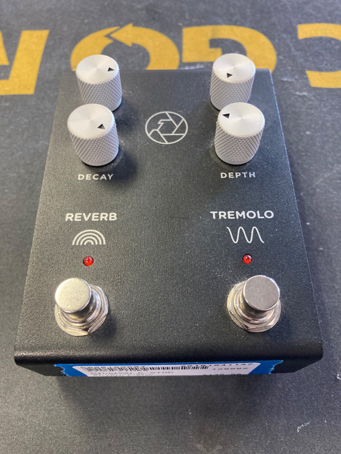 Vist Large View of Product Image Which is Used MILKMAN F-STOP Reverb Pedal