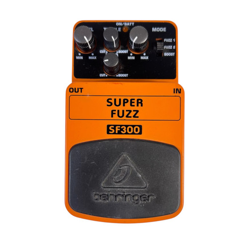 Vist Large View of Product Image Which is Used Behringer SF300 Super Fuzz Distortion Guitar Effects Pedal