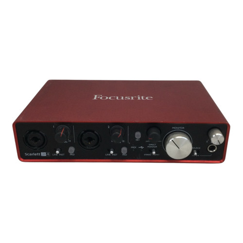 Vist Large View of Product Image Which is Used Focusrite Scarlett 2i4 2nd Generation Computer Interface
