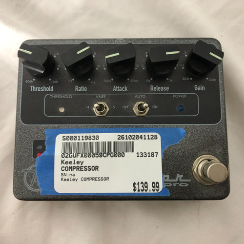 Vist Large View of Product Image Which is Used Keeley COMPRESSOR Guitar Effects Pedal