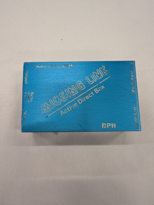 Vist Large View of Product Image Which is Used GRM MISSING LINK ACTIVE DIRECT BOX Guitar Direct Box Pedal