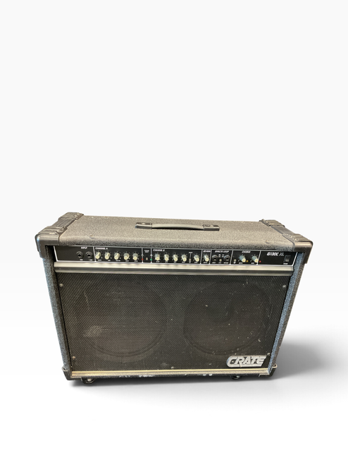 Vist Large View of Product Image Which is Used Crate G130C 2 x 12 Solid State Amplifier 2 x 12