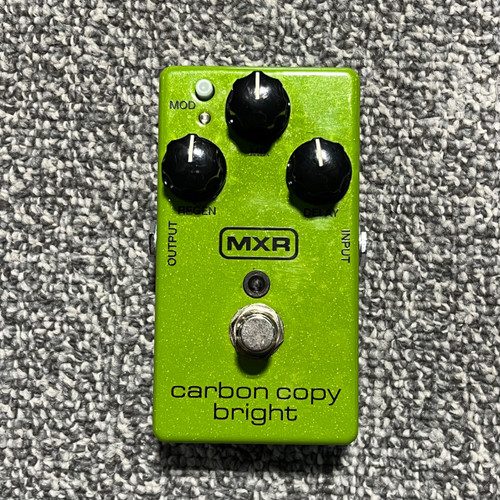 Vist Large View of Product Image Which is Used MXR CARBON COPY BRIGHT Guitar Delay Pedal