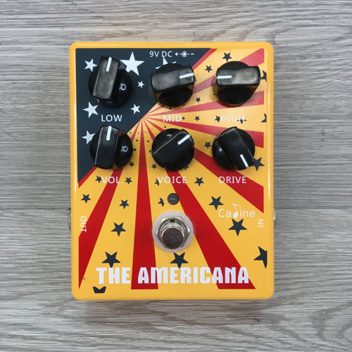 Vist Large View of Product Image Which is Used CaLine THE AMERICANA DRIVE PEDAL Overdrive Pedal