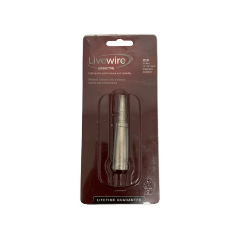 Vist Large View of Product Image Which is Used Live Wire LIVEWIRE ADAPTER XLR TO 1/4 TRS SSXTF Pro Sound Accessory