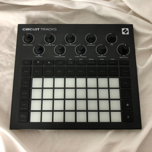 Vist Large View of Product Image Which is Used NOVATION CIRCUIT TRACKS Groove Box