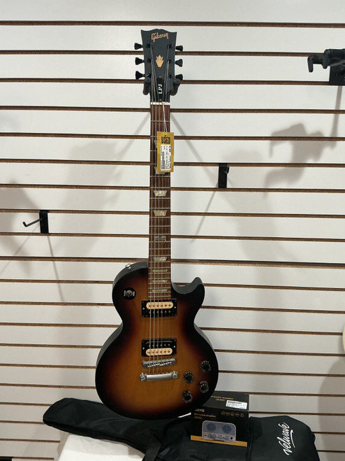 Vist Large View of Product Image Which is Used Gibson 2014 GIBSON LES PAUL JR 120 YR ANNIVERSA LP Type Electric Guitar Tobacco Sunburst 6-String