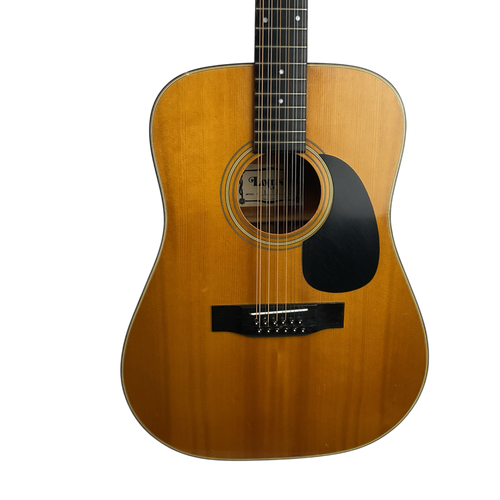 Vist Large View of Product Image Which is Used Lotus L-112 Vintage Laminate Top Acoustic Guitar Natural