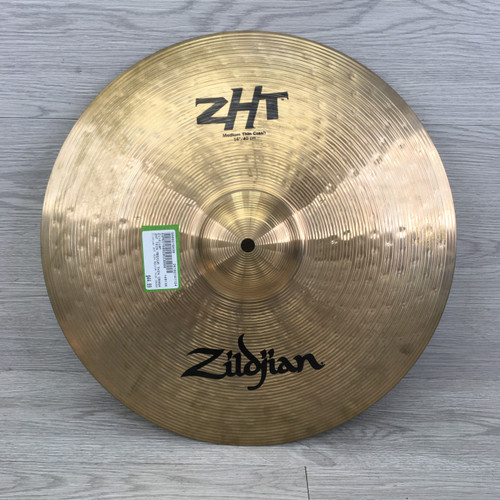 Vist Large View of Product Image Which is Used Zildjian ZHT 16IN MEDIUM THIN CRASH Crash Cymbal 16"
