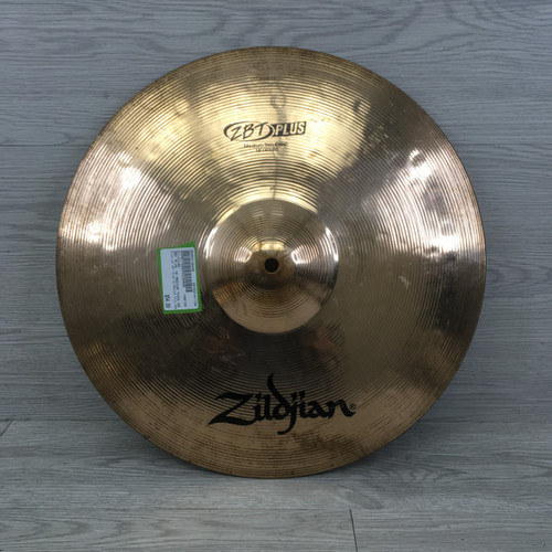 Vist Large View of Product Image Which is Used Zildjian ZBT PLUS 16 MEDIUM THIN CRASH Crash Cymbal 16"