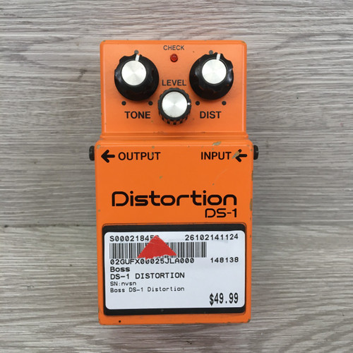 Vist Large View of Product Image Which is Used Boss DS-1 Distortion Pedal *Screw Replaced
