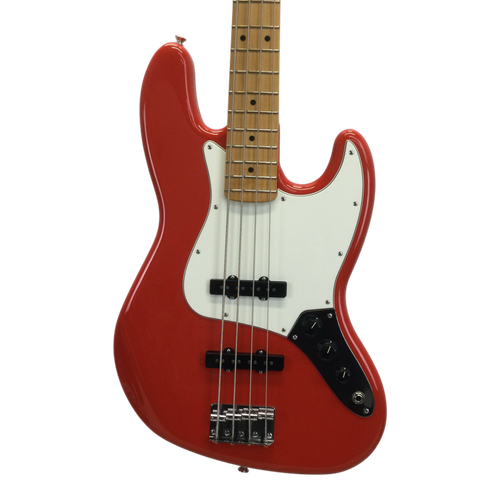 Vist Large View of Product Image Which is Used Fender Player II Jazz Bass Guitar Red 4-String